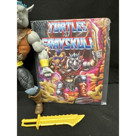 MOTU TMNT Turtles of Grayskull 2-Bopsteady Action Figure Loose - Picture 4 of 7